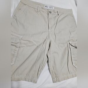 BKE Light Khaki Cargo Shorts